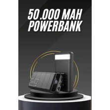 Hace Bazaar 50.000 Mah LED Dijital Göstergeli USB Çıkışı Powerbank