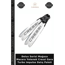 Floranova Delux Serisi Mağaza Macera Yetenek Cressi Gara Turbo Impulse Dalış Paleti