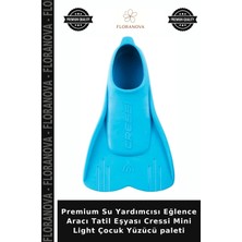 Floranova Premium Su Yardımcısı Eğlence Aracı Tatil Eşyası Cressi Mini Light Çocuk Yüzücü Paleti