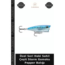Floranova Özel Seri Hobi Sahil Çeşit Storm Gomoku Popper Balığı