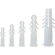 TCX Pratik 12 mm Plastik Dübel 500 Adet Ambalaj