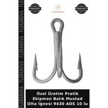 Floranova Özel Üretim Pratik Ekipman Balık Mustad Olta Iğnesi 9430 Ads 10 Lu