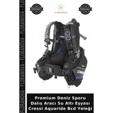 Floranova Premium Deniz Sporu Dalış Aracı Su Altı Eşyası Cressi Aquaride Bcd Yeleği