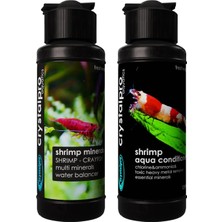 Crystalpro Karides Bakım Seti 2X125ML - Shrimp Minerals ve Shrimp Su Düzenleyici