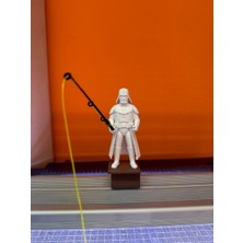 Hobihanem 3D Balık Tutan Star Wars (Beyaz)