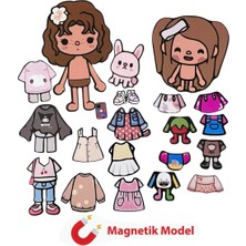 Tocaboca Toca Boca Sisters Mıknatıslı Kıyafet Giydirme