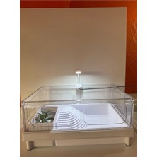 Sobo TA-390 Plastik Kaplumbağa Bahçesi Lambalı 38X27X18CM