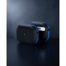 Hace Bazaar Apple Airpods 3 (3.nesil) Mo-A8 Armor Kılıf - Lacivert