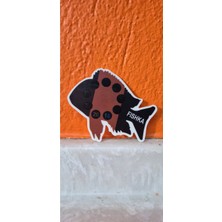 Fishka Balık Desenli Derece (Termometre) [tropheus]