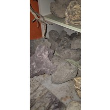 Creaqua Turuncu Kaya Doğal Akvaryum Tasarım Kayası 1kg