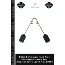 Floranova Delux Serisi Açık Hava Aleti Olta Parçası Sezon Aracı Albastar Tüfek Lastik Teli 98403