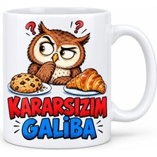Ny Joy Karar Vermedim Tasarımlı Porselen Kupa - Model 720 Nyjoybz