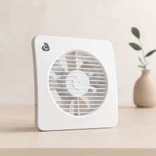 Marsilyan 150 mm Plastik Banyo Tuvalet Aspiratörü 20W 320 M3/h