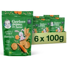 Str Store Organik Tahıl Bazlı Havuçlu Sebzeli Kraker 100 Gram x 6