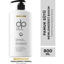 Str Store Pamuk Sütü Tuzsuz Şampuan 800 ml Keratinli Nemlendirici