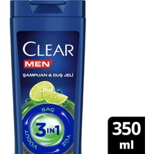 Str Store Men 3in1 Şampuan & Duş Jeli Yağlanma Karşıtı Lime Özü 350 ml