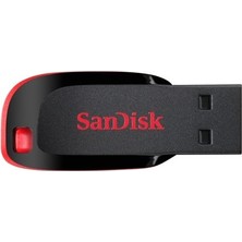 Sandisk Sandısk 32GB USB 2.0 Cruzer Blade SDCZ50-032G-B35 Siyah Taşınabilir Bellek
