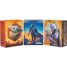 Str Store Star Wars The Mandalorian 13" Büyük Hediye Çantası Paketi (3 Torba: Baby Yoda, Mandalorian, Grogu) Doğum Günleri, Noel, Babalar Günü, 4 Mayıs Için