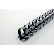 Str Store Combbind Ciltleme Spiralleri, A4 Uzunluk, Siyah, 14 mm Spiral, 100'LÜ Paket, 4028178
