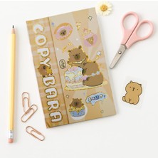 Str Store 22X15 Capybara Temalı Mıknatıs Kapaklı Defter (100 Yaprak) - M4