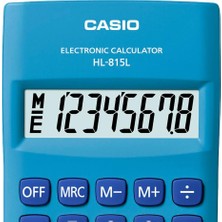 Str Store HL-815L-BU-S-DP Pratik Hesap Makinesi, Mavi