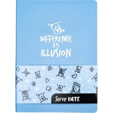 Str Store Note Defter 15 x 21 Çizgili Gök Mavi