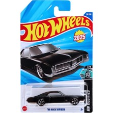 Str Store 66 Buick Riviera - Hw Modified 2/5 - JBB56 - Short Card - Siyah - Mattel 2025-1:64