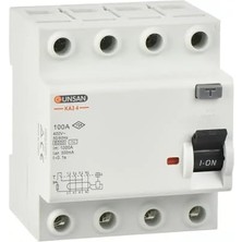 Pratik Ev Valta Kaçak Akım 4p 6ka 300MA 40A