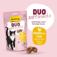 Str Store Duo Soft Snacks Tavuklu ve Ciğerli Yumuşak Kedi Ödülü 50GR