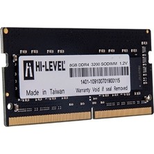 Hi-Level Hı-Level 8gb Ddr4 3200MHZ Notebook Ram Value HLV-SOPC25600D4/8G