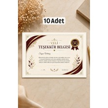 Metranya Veli Teşekkür Belgesi 10 Adet, Veli Hediyesi, Veli Teşekkür Sertifikası, Öğrenciye Teşekkür, Anne Baba Teşekkür Belgesi, Dönem Sonu Teşekkür Hatırası, Öğretmenden Velilere Teşekkür Konseptli Set