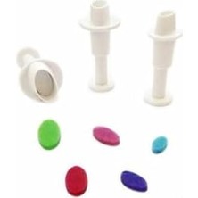 aklow akyoleticaret Kopat Basmalı Mini 3'lü Oval