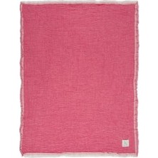aklow akyoleticaret Battaniye, 4 Katlı Müslin Pamuksu Yumuşaklık Bebek Çocuk Müslin ÖRTÜ%100 Pamuk 80 * 110 cm Pembe 110 x 80