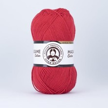 Kazan Hobi Ören Bayan Madame Cotton Amigurumi El Örgü Ipi 100 G 058 Kırmızı