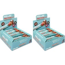 aklow akyoleticaret Protein Bar, Fındıklı ve Kakaolu, 32 G x 12 Adet (2 Paketi)