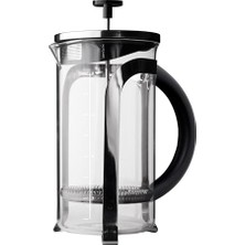 Kazan Hobi French Press Mikro Filtreli, Paslanmaz Çelik, Borosilikat Cam Kahve Demliği, 1000 ml
