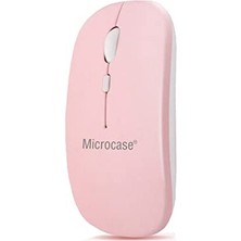 Kazan Hobi AL2722 Bluetooth Kablosuz Mouse, 800-1200-1600 Dpı Pembe
