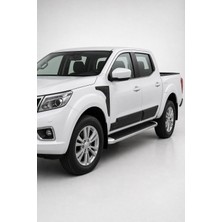 Trobus Nissan Navara 2016 ve Sonrası Uyumlu Yarasa Model Kapı Dodiği Abs Mat Siyah