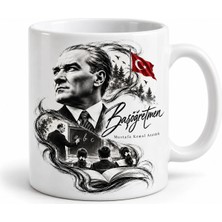 Alfa Tshirt Başöğretmen Mustafa Kemal Atatürk Baskılı Kupa Bardak 300 ml