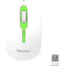 Kazan Hobi R547 2.4g Kablosuz Sessiz Tıklamalı Mouse, 1600 Dpı, Yeşil