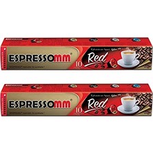 aklow akyoleticaret ® Red Kapsül Kahve (20 Adet) - Nespresso® Uyumlu*