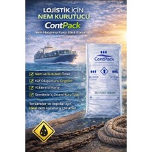 Kazan Hobi Contpack Plus 380 G Konteyner Nem Alıcı Askılı Rutubet ve Yoğuşma Önleyici, Terleme ve Korozyona Karşı Nem Tutucu 1 Adet, Konteyner Kurutucu