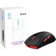 Kazan Hobi Forge GM340 Wireless 12000 Dpı 1000Hz Rgb Kablosuz Siyah Gaming Mouse