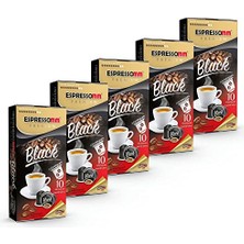 Kazan Hobi ® Premium Black Alüminyum Kapsül Kahve (50 Adet) - Nespresso® Uyumlu*