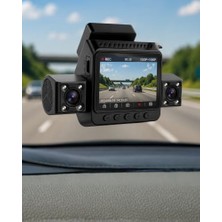 Kazan Hobi Araç Ön Arka Iç Kamera Sistemi Full Hd Hareket Sensörlü Kayıt Cihazı