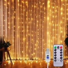 Ersert Modüler Peri Perde LED 3X3M 300 Adet Gün Işığı
