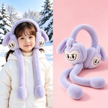 Syn Shop Örümcekkk Adam Peluş Sesli Hareketli Oynar Kulaklı Kulaklık Kışlık Genç Kız Erkek Çocuk Hediyelik