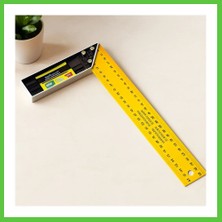 Bezos 40 cm Metal Masa Gönyesi - Sarı Vengners