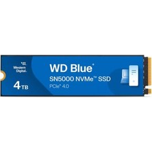 Wd 4tb Blue SN5000 WDS400T4B0E 5500- 5000MB/S M2 Nvme Gen4 Disk