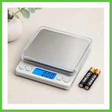 Bezos Mini Hassas Tartı 3000G/0.01G (Şeffaf Kapak, Pilli) Vengners